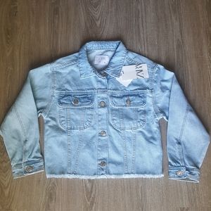 Zara Girls Denim Jacket Size 9